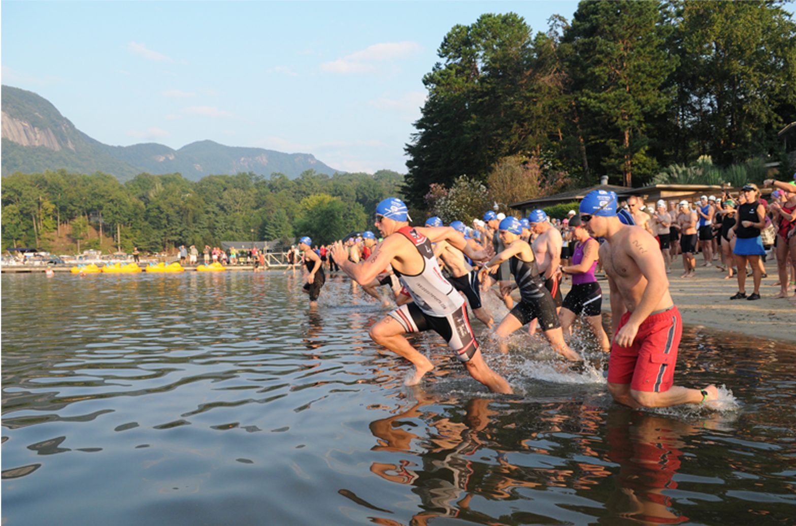 Lake Lure Olympiad Rumbling Bald on Lake Lure NC