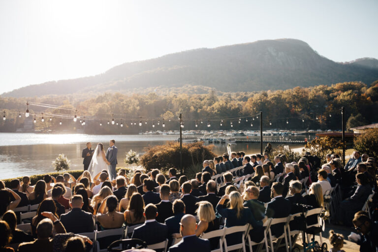 The Allure of Destination Weddings at Rumbling Bald on Lake Lure